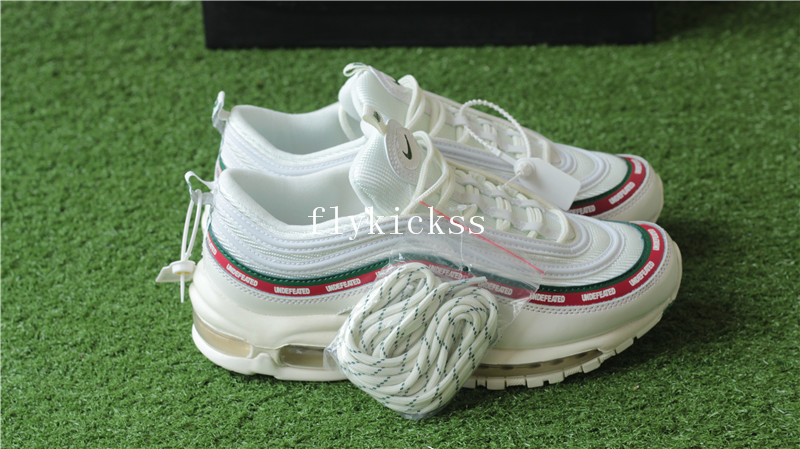 Undefeated X Nike Air Max 97 OG Triple White